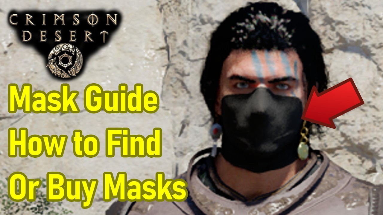 Crimson Desert Mask Locations: Buy, Loot, or Earn Your Thief Gear
